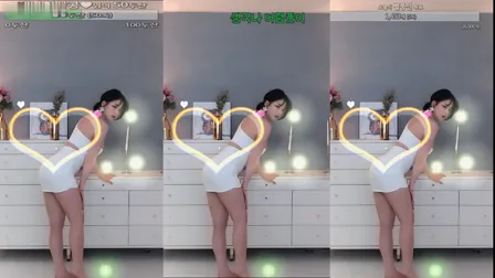 AfreecaTV主播汉娜BJ반핸나2021年4月22日直播视频舞蹈剪辑100204